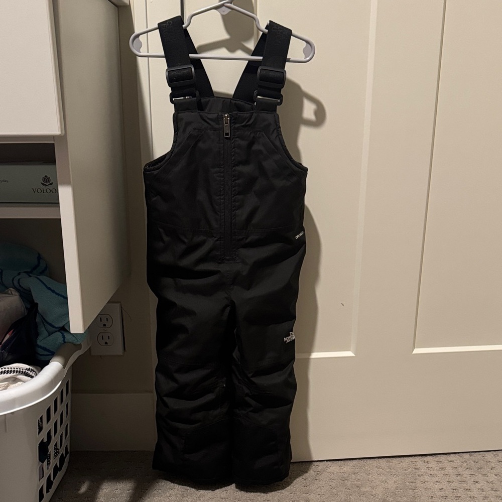 The North Face Black Kids Snow Bib Overalls